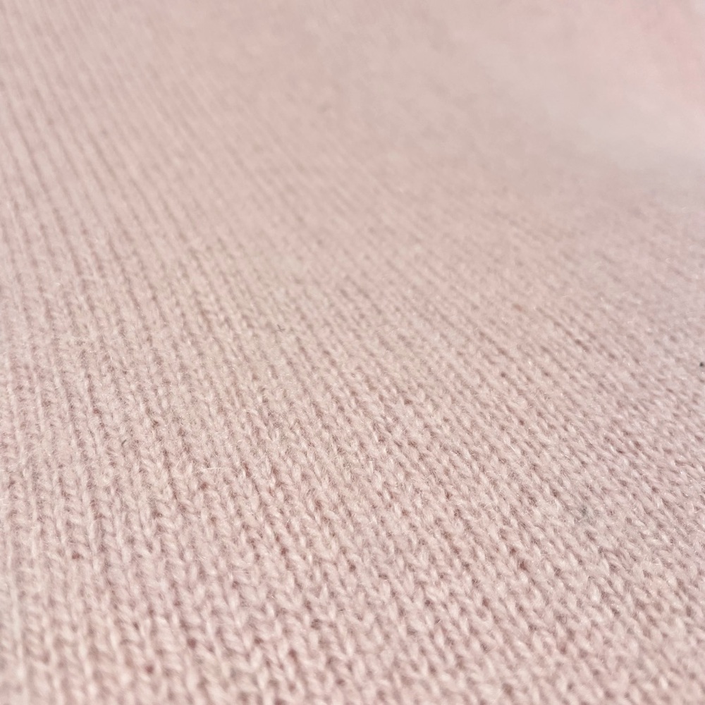 Babaton Bow Pink 100% Cashmere Mock Neck Sweater Size S - Picture 4 of 7